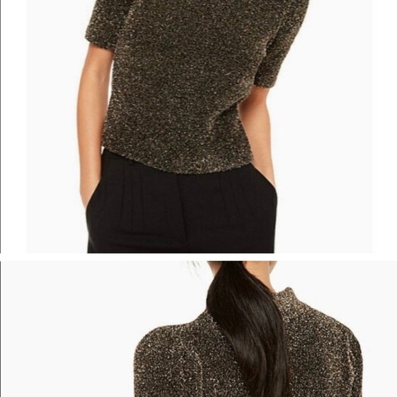 Kate Spade Live Colorfully Puffed Sleeve Sweater - Picture 8 of 8